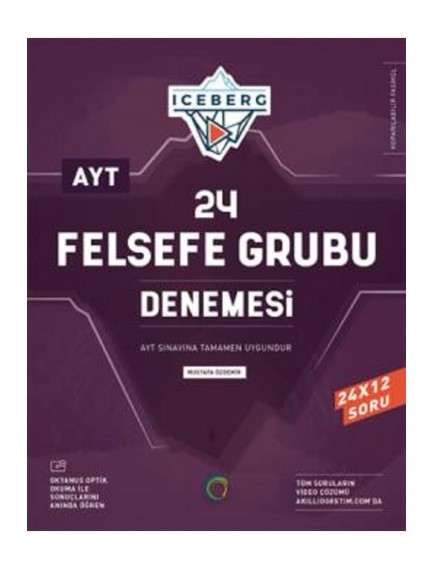 Okyanus Yayınları Ayt Felsefe 24 Deneme 