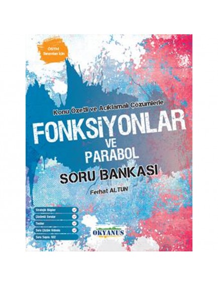 Okyanus Yayınları Ayt Fonksiyon ve Parabol Soru Bankası