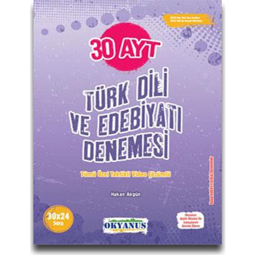 Okyanus Yayınları Ayt Türk Dili Ve Edebiyatı 30 Denemesi