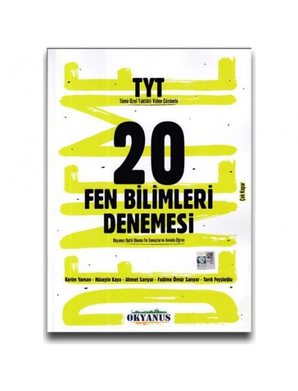 Okyanus Yayınları Tyt 20 Fen Bilimleri Denemesi