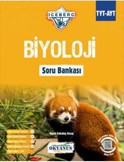Okyanus Yayınları Tyt-Ayt Biyoloji Iceberg Soru Bankası