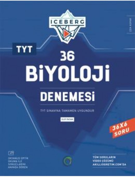 Okyanus Yayınları Tyt Biyoloji Iceberg 36 Denemesi