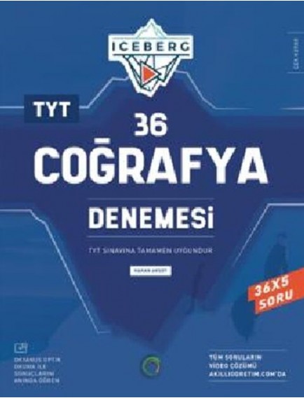 Okyanus Yayınları Tyt Coğrafya Iceberg 36 Denemesi