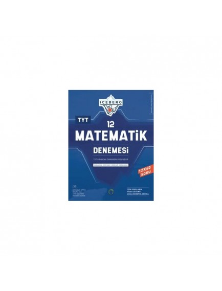 Okyanus Yayınları Tyt Mateamtik Iceberg 12 Denemesi