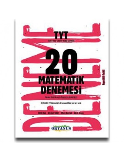 Okyanus Yayınları Tyt Matematik 20 Denemesi