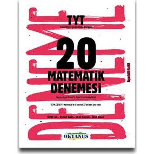 Okyanus Yayınları Tyt Matematik 20 Denemesi