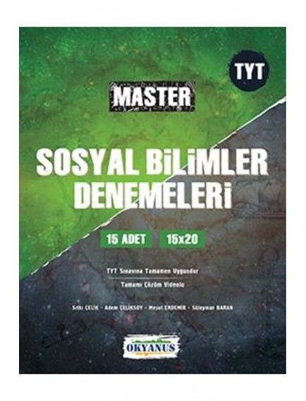 Okyanus Yayınları Tyt Sosyal Bilgiler Master 15 Denemeleri 
