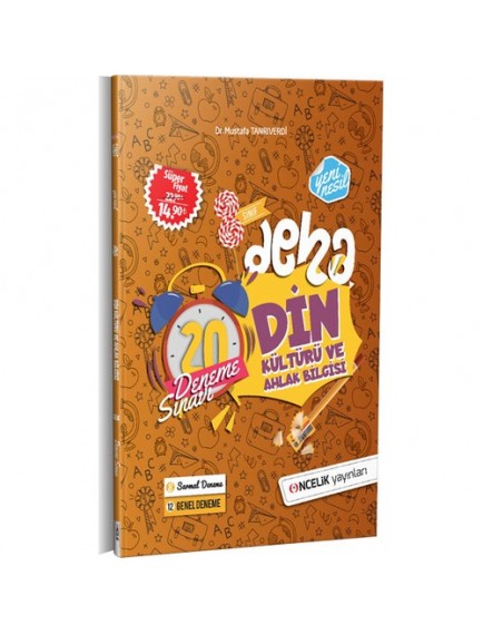 Öncelik Yayınları 8. Sınıf Deha Din Kültürü Ve Ahlak Bilgisi 20 Deneme Sınavı