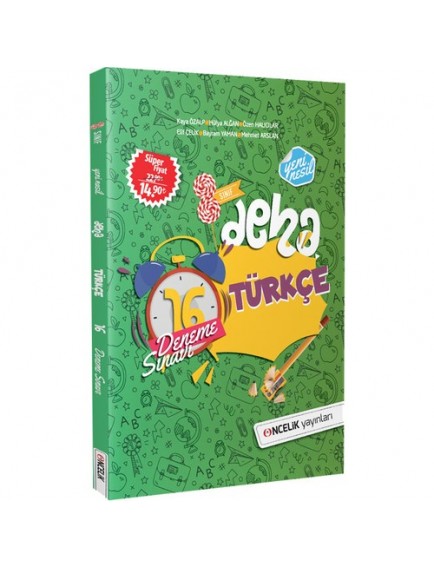 Öncelik Yayınları  8. Sınıf Deha Türkçe 16 Deneme Sınavı
