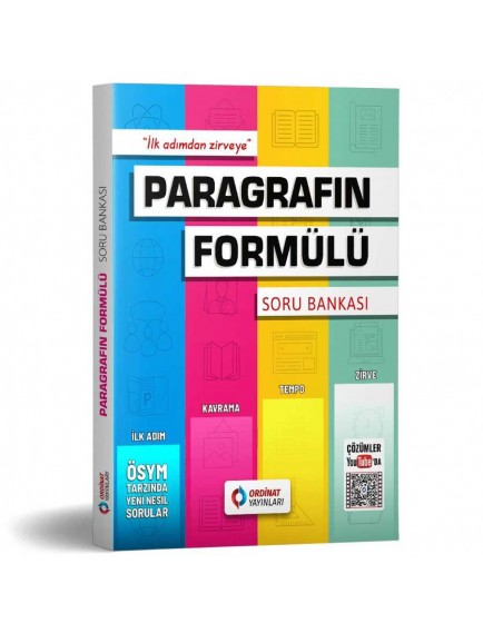 Ordinat Yayınları Paragrafın Formülü Soru Bankası