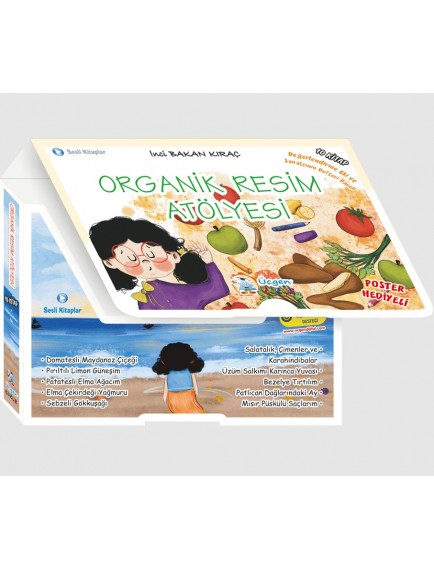 Organik Resim Atölyesi Serisi 10 Kitap - Üçgen Yayınları 