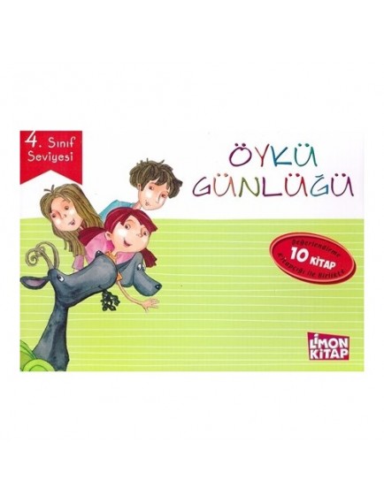 Öykü Günlüğü 4. Sınıf (10 Kitap) - Kolektif - Limon Kitap Yayınları