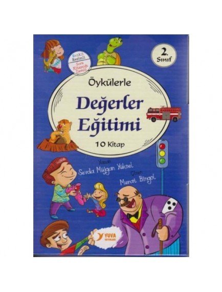 Öykülerle Değerler Eğitimi 2. Sınıf (10 Kitap) - Kolektif - Yuva Yayınları