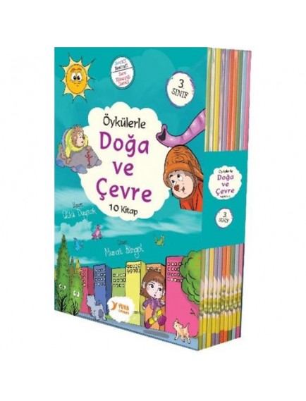 Öykülerle Doğa ve Çevre 3. Sınıf (10 Kitap) - Ülkü Duysak - Yuva Yayınları