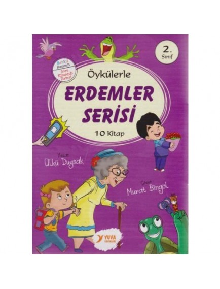 Öykülerle Erdemler Serisi 2. Sınıf (10 Kitap) - Kolektif - Yuva Yayınları