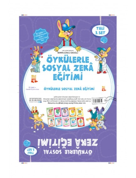 Tali 3. Set Öykülerle Sosyal Zeka Eğitimi (10 Kitap) - Berrin Göncü Işıkoğlu - Nesil Yayınları