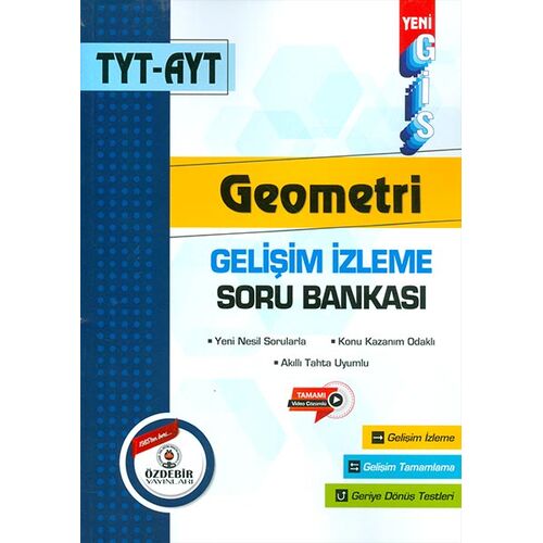 Özdebir Yayınları Tyt-Ayt Geometri Soru Bankası Gis