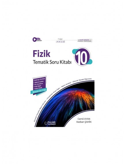 Palme Yayınları 10. Sınıf Fizik Joker Soru Kitabı 