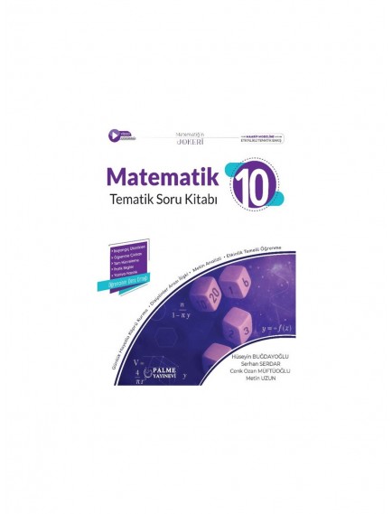 Palme Yayınları 10. Sınıf Matematik Joker Soru Kitabı 