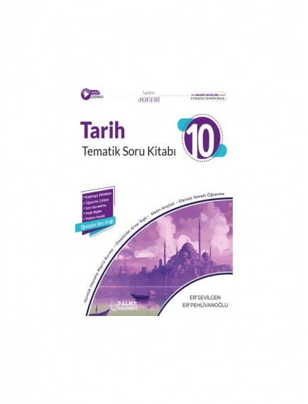 Palme Yayınları 10. Sınıf Tarih Joker Soru Kitabı 