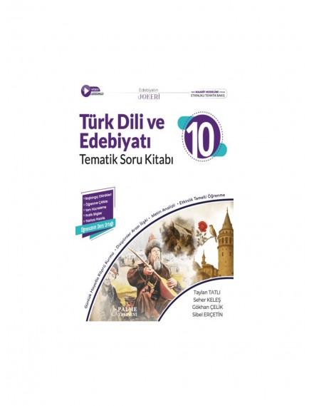 Palme Yayınları 10. Sınıf Türk Dili Ve Edebiyatı Joker Soru Kitabı 