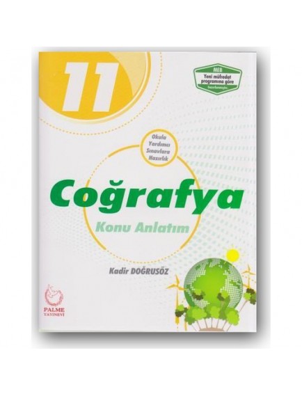 Palme Yayınları 11. Sınıf Coğrafya Konu Anlatımı