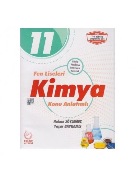 Palme Yayınları 11. Sınıf Fen Liseleri Kimya Konu Anlatımlı