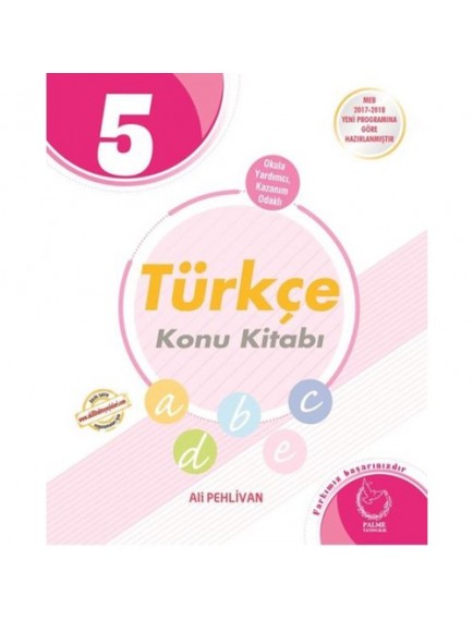 Palme Yayınları 5. Sınıf Türkçe Konu Kitabı