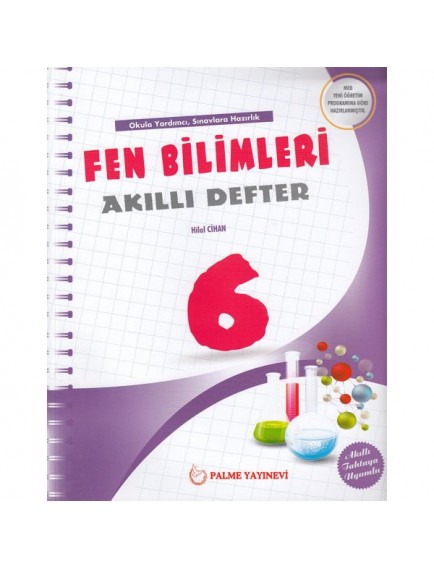 Palme Yayınları 6. Sınıf Fen Bilimleri Akıllı Defter