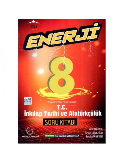 Palme Yayınları 8. Sınıf T.C İnkılap Tarihi ve Atatürkçülük Enerji Soru Bankası