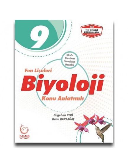 Palme Yayınları 9. Sınıf Fen Liseleri Biyoloji Konu Anlatımlı