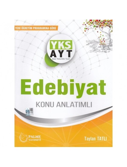 Palme Yayınları Ayt Edebiyat Konu Anlatımlı