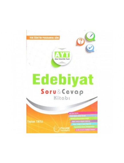 Palme Yayınları Ayt Edebiyat Soru Cevap