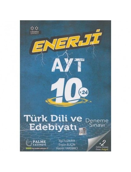Palme Yayınları Ayt Türk Dili Ve Edebiyatı Enerji 10x24 Deneme Sınavı