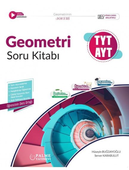 Palme Yayınları Tyt-Ayt Geometri Joker Soru Kitabı