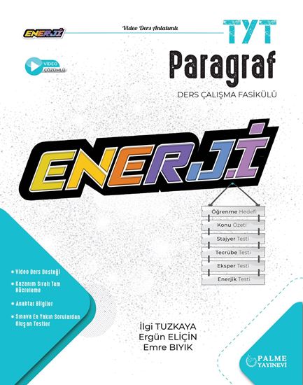 Palme Yayınları Tyt Paragraf Enerji Ders Çalışma Fasikülü