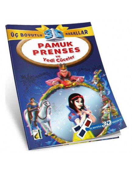 Pamuk Prenses ve Yedi Cüceler (3D Gözlük İle) - Kolektif - Damla Yayınları