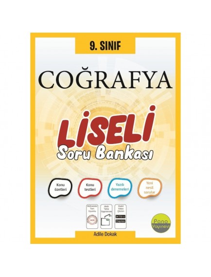 Pano Yayınları 9. Sınıf Coğrafya Soru Bankası