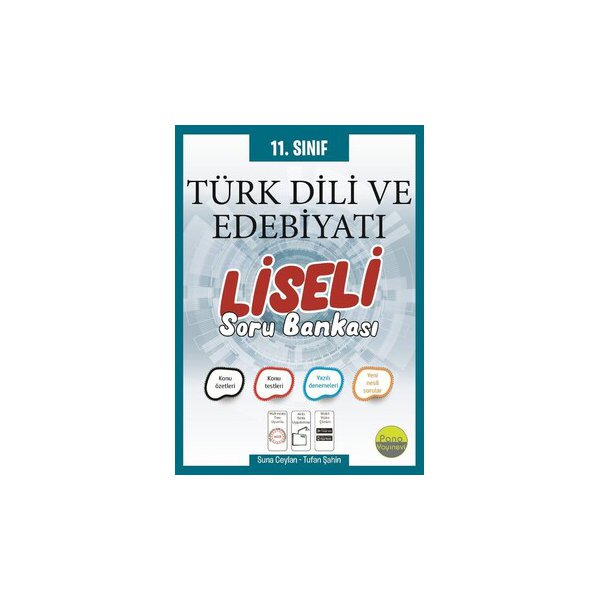 Pano Yayınları 11. Sınıf Türk Dili ve Edebiyatı Soru Bankası
