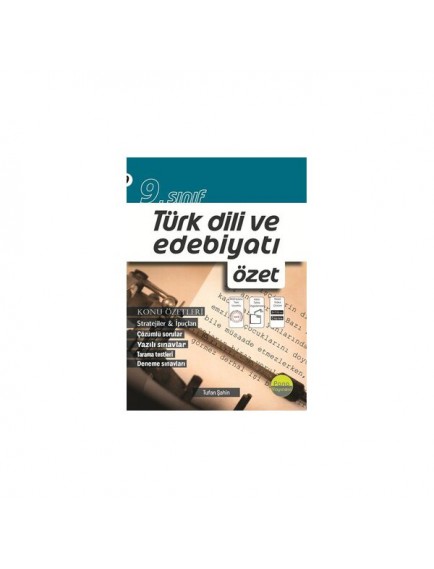 Pano Yayınları 9. Sınıf Türk Dili ve Edebiyatı Özet
