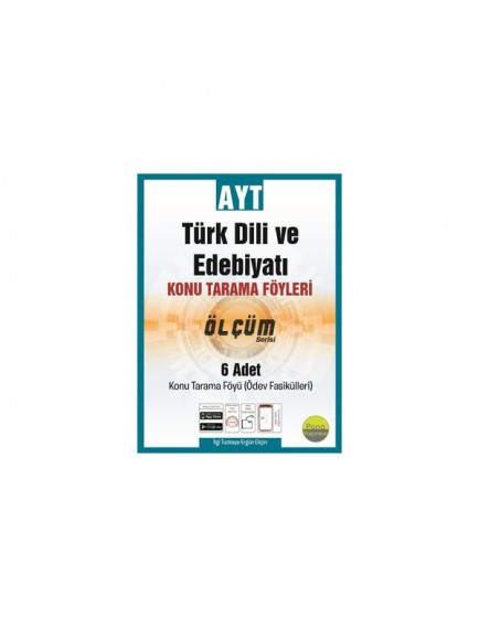 Pano Yayınları Ayt Edebiyat Konu Tarama Föyleri