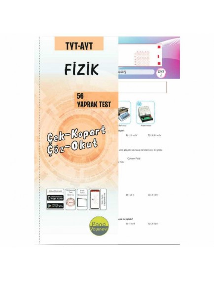 Pano Yayınları Tyt-Ayt Fizik Yaprak Test