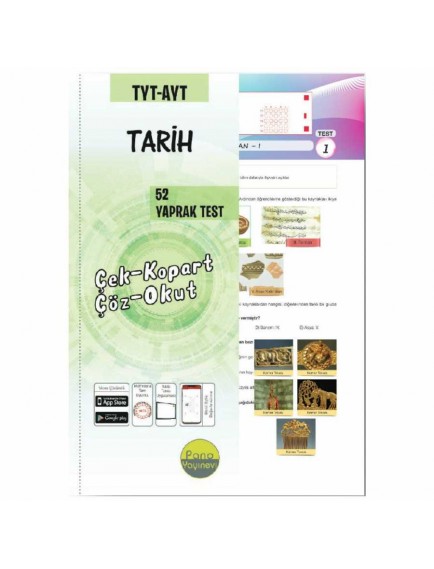 Pano Yayınları Tyt-Ayt Tarih Yaprak Test