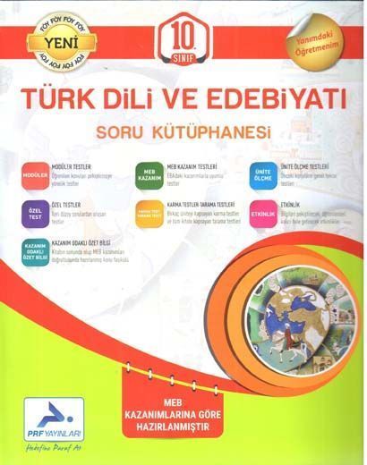 Paraf Yayınları 10. Sınıf Türk Dili Ve Edebiyatı Soru Kütüphanesi (20)
