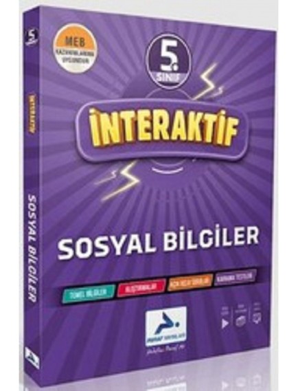 Paraf Yayınları 5. Sınıf Sosyal Bilgiler İnteraktif Soru Bankası(25)