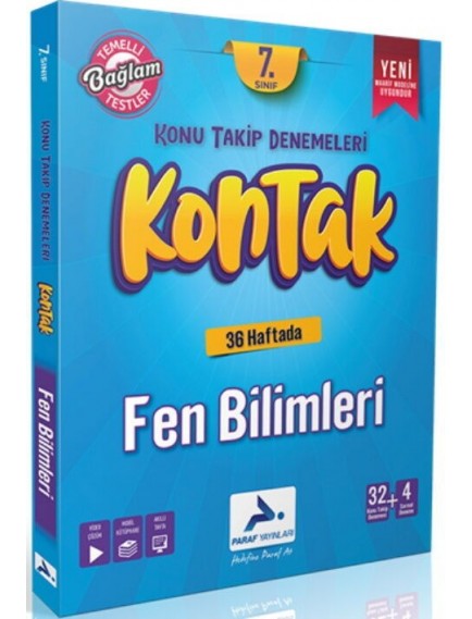 Paraf Yayınları 7.Sınıf Fen Bilimleri Kontak Deneme