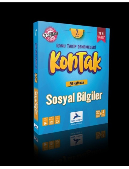 Paraf Yayınları 7.Sınıf Sosyal Bilgiler Kontak Denemeleri