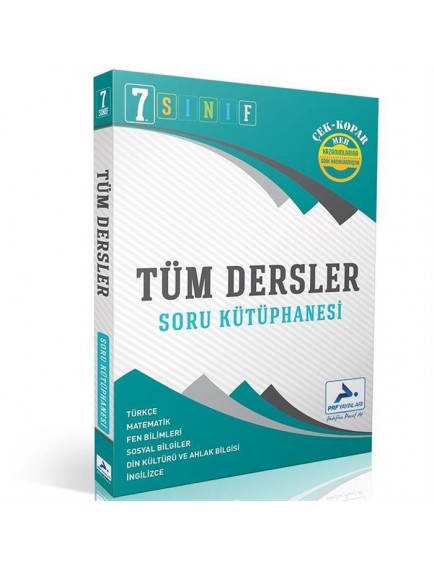 PARAF YAYINLARI 7.SINIF TÜMDERSLER SORU BANKASI(23)