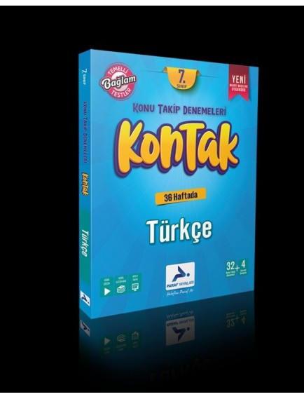 Paraf Yayınları 7.Sınıf Türkçe Kontak Denemeleri