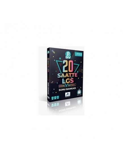Paraf Yayınları 8. Sınıf 20 Saatte Lgs Sayısal Sözel 1.Dönem Soru Bankası